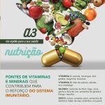 Reforçar o sistema imunitatio através da alimentação