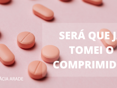 Organizar os comprimidos