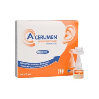 A-Cerumen Solução Limpeza Ouvidos Unidoses 2ml X10-Farmacia-Arade