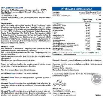 Absorvit Smart Neuro 10 ml 30 Ampolas - Image 2