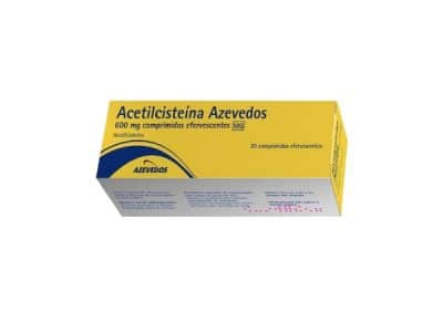 Acetilcisteína Azevedos MG, 600 mg x 20 comp eferv 600 mg x 20 comp eferv-Farmacia-Arade