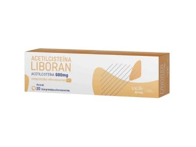 Acetilcisteína Liboran MG, 600 mg Recipiente para comprimidos 20 Unidade(s) Comp eferv-Farmacia-Arade