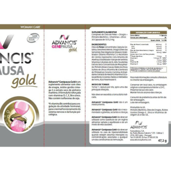 Advancis Genipausa Gold 30 Cápsulas-Farmacia-Arade
