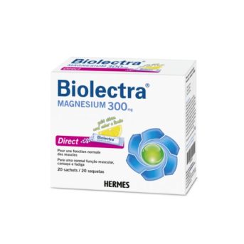 Biolectra Magnesi Saq 300 Direct X 20 pó sol oral saq-Farmacia-Arade
