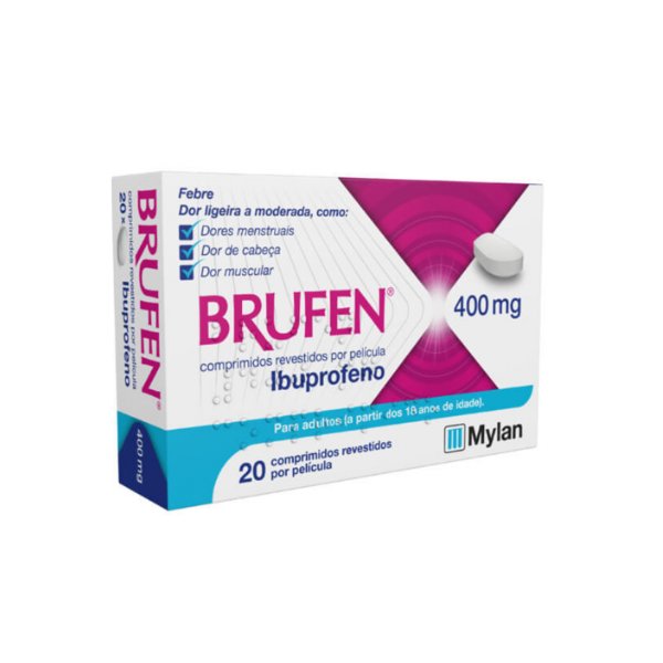 Brufen 400 mg 20 comprimidos-Farmacia-Arade
