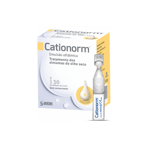 Cationorm Colírio Emulsão Monodoses 0,4 Ml X30-Farmacia-Arade