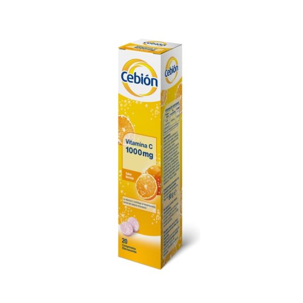 Cebion Laranja 20 Comprimidos efervescentes