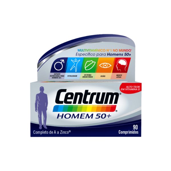 Centrum Homem 50+ Comp X90-Farmacia-Arade