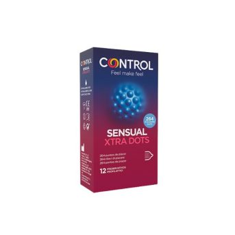 Control Sensual Xtra Dots Preservat X12-Farmacia-Arade