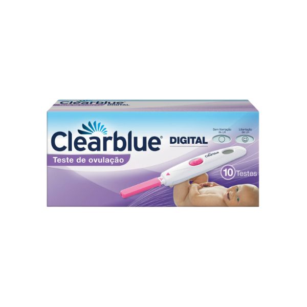 Clearblue Digital Teste Ovulação 10 Unidades