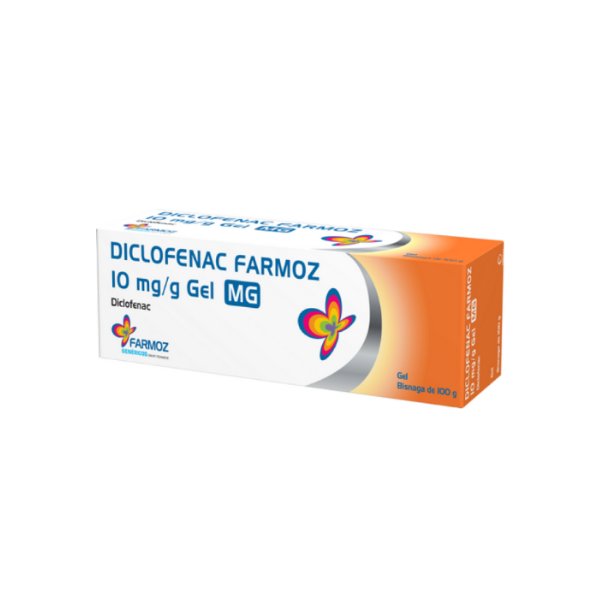 Diclofenac Farmoz MG, 10 mgg-100 g x 1 gel bisnaga-Farmacia-Arade