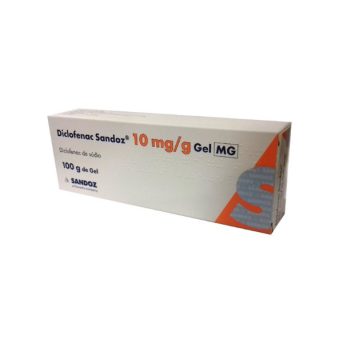 Diclofenac Sandoz MG, 10 mgg-100 g x 1 gel bisnaga-Farmacia-Arade