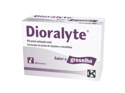 Dioralyte (Sabor Groselha) x 20 saquetas de pó oral-Farmacia-Arade