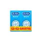 Durex Natural Plus Preservativo 2 x 12 Unidade(s) com Oferta de 2ª Embalagem-Farmacia-Arade