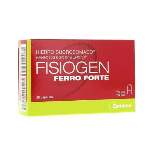 Fisiogen Ferro Forte 30 Cápsulas