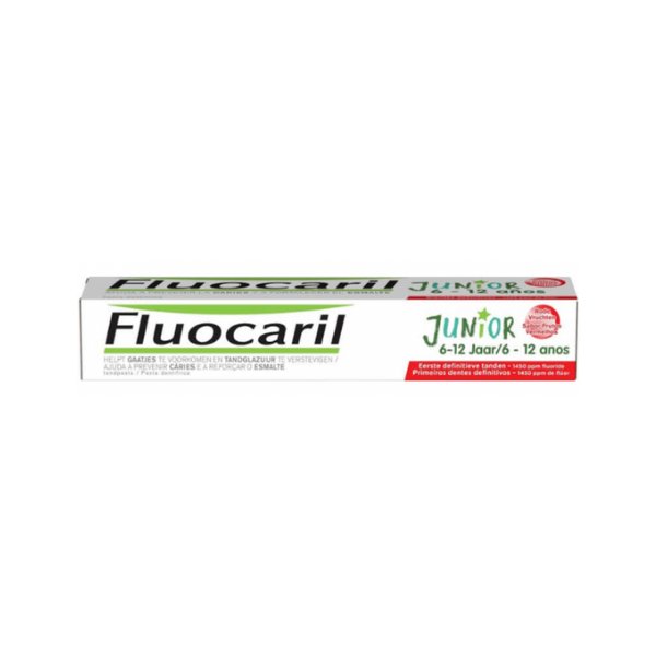Fluocaril Kids Gel Dentífrico Frutos Vermelhos 75ml 6/12-Farmacia-Arade