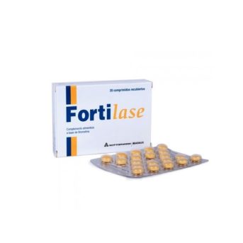 Fortilase 20 Comprimidos