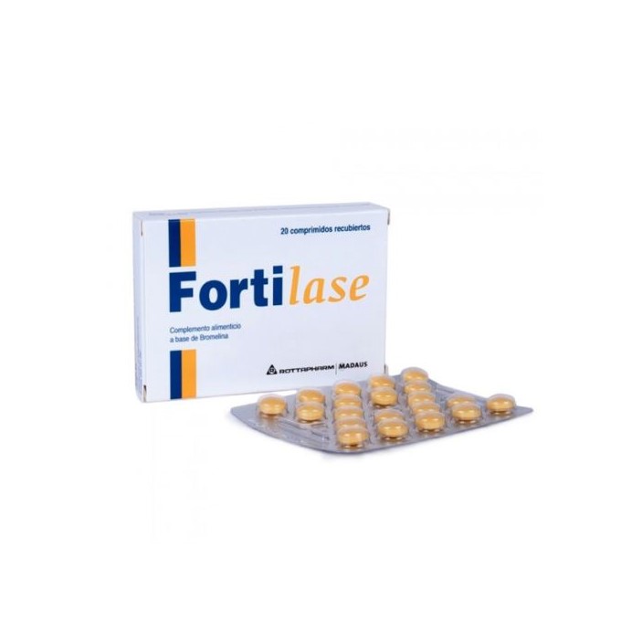 Fortilase 20 Comprimidos