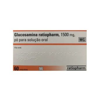 Glucosamina Ratiopharm MG, 1500 mg x 60 pó sol oral saq-Farmacia-Arade