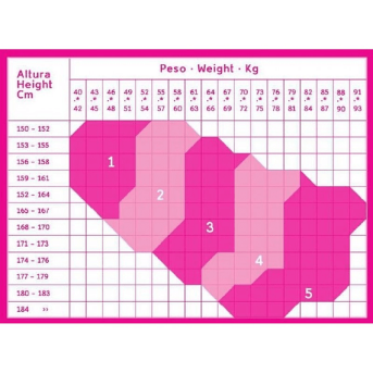 Lycias meias de descanso Class Collant 140 Tamanho 4 Mel - Image 2