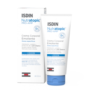 Isdin Nutratopic Pro-AMP Creme Emoliente Pele atópica 200ml - Image 1