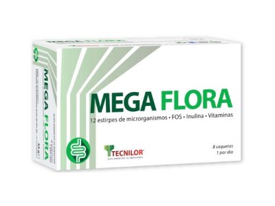 Megaflora Tecnilor Po Saq X8 pó sol oral saq-Farmacia-Arade