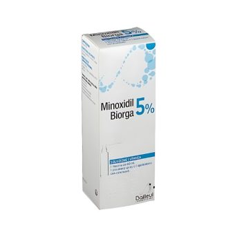 Minoxidil Biorga, 50 mgmL x 1 sol cut-Farmacia-Arade