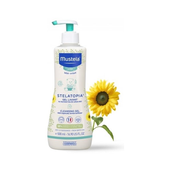 Mustela Bebe Pa Stelatop Gel Lav 500Ml-Farmacia-Arade
