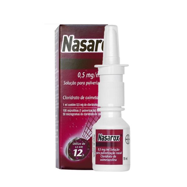 Nasarox, 0,5 mgmL-15 mL x 1 sol pulv nasal-Farmacia-Arade
