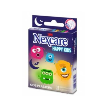 Nexcare Kids Monstros Penso Sort X20-Farmacia-Arade