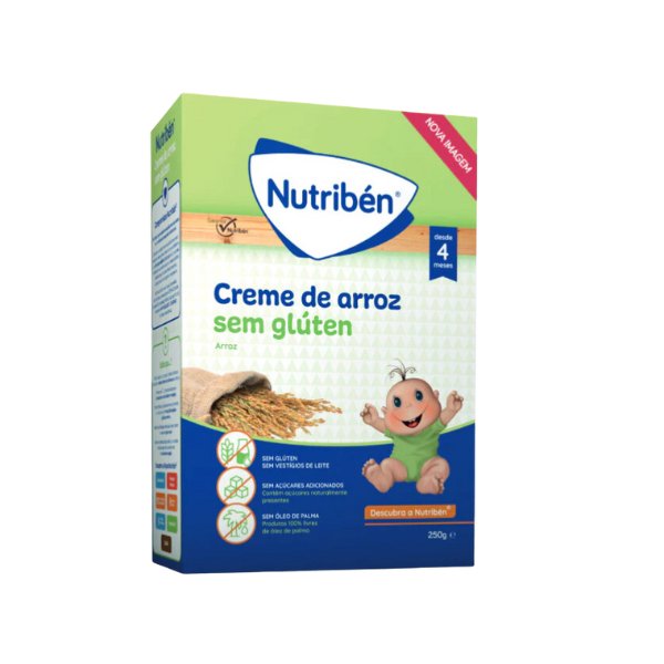Nutriben Farinhas Creme Arroz 250G-Farmacia-Arade