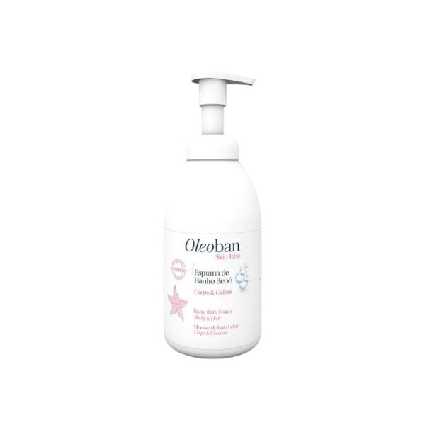 Oleoban Bebe Espuma Banho 500ml-Farmacia-Arade