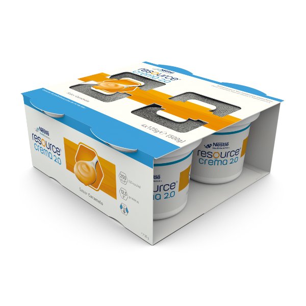 Resource Crema2.0 Cr Caramelo 125G X4-Farmacia-Arade