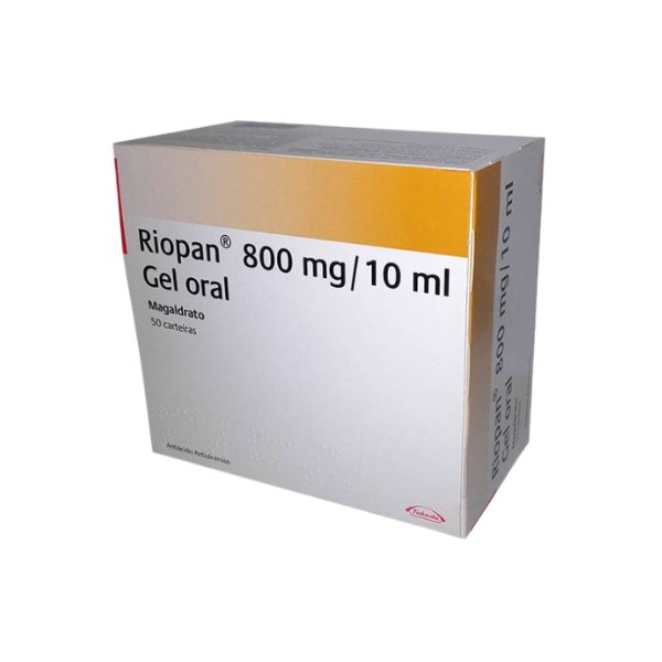 Riopan, 800 mg10 mL x 50 gel oral saq-Farmacia-Arade Riopan, 800 mg10 mL x 50 gel oral saq-Farmacia-Arade