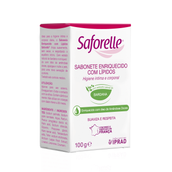 Saforelle Sabonete Enriquecido Com Lípidos 100g - Image 3