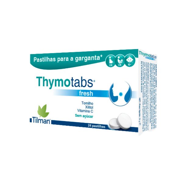 Thymotabs Fresh Pst Garganta X24-Farmacia-Arade