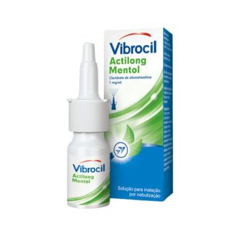 Vibrocil Actilong Mentol 1 mgmL-10 mL Solução Inalatória 1 Unidade-Farmacia-Arade