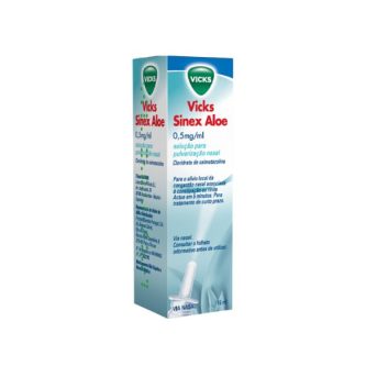 Vicks Sinex Aloé , 0.5 mgml Frasco 15 ml Sol pulv nasal-Farmacia-Arade