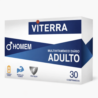 Viterra Homem 30 comprimidos