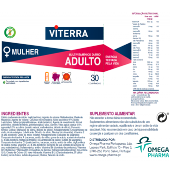 Viterra Mulher Adulto 30 comprimidos - Image 2
