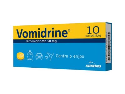 Vomidrine Comprimidos, 50 mg x 10 comp-Farmacia-Arade