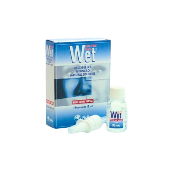 Wet Mini Spray Nasal 4 X 15 Ml-Farmacia-arade