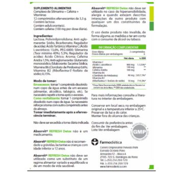 Absorvit Refresh Detox X 12 comprimidos efervescentes - Image 2