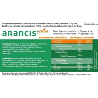 Arancis Plus 30 cápsulas - Image 2