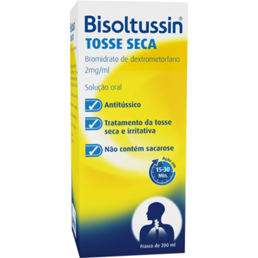 Bissoltusin Tosse Seca está indicado no tratamento da tosse irritativa