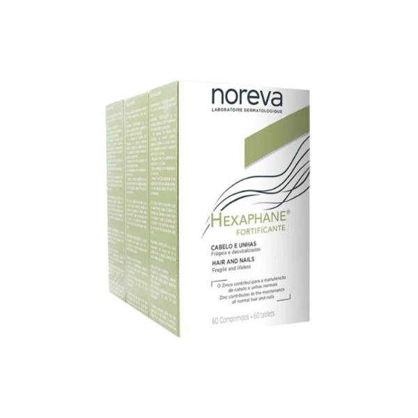 noreva Hexaphane Trio Fortificante Comprimidos 3 x 60 Unidade(s) com Oferta da 3ª Embalagem-Farmacia-Arade