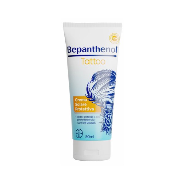 Bepanthen Tattoo Cr Prot Sol SPF50+50ml-Farmacia-Arade