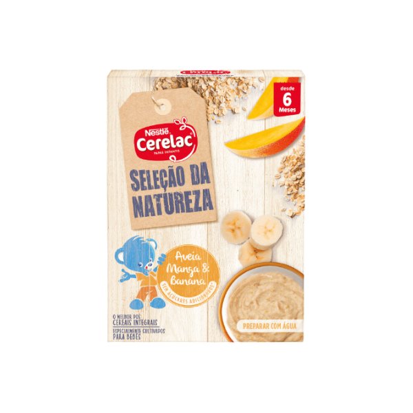 Cerelac Farinha LA Aveia Manga Banana 240G 6M+-Farmacia-Arade