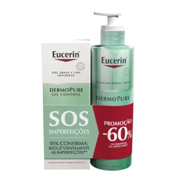 Eucerin DermoPure Oil Control SOS Imperfeições + 60% Gel, Promoção-Farmacia-Arade