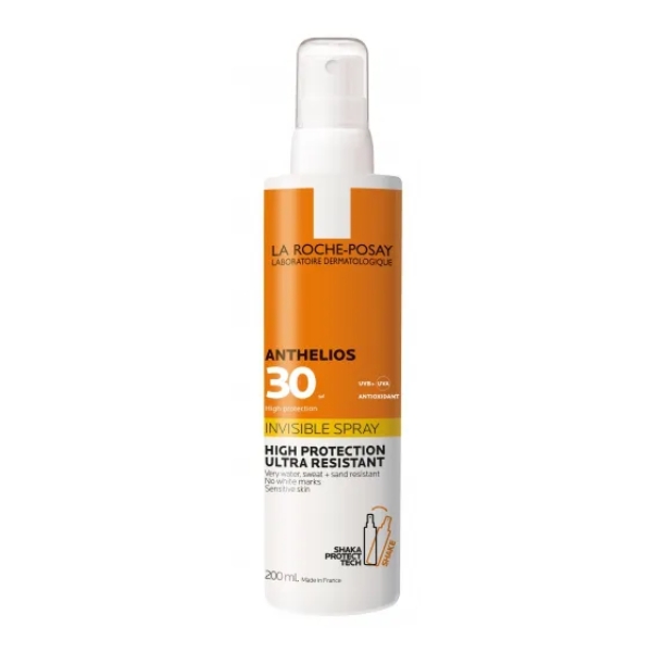 La Roche-Posay Anthelios Spray Invisivel Spf30 200Ml-Farmacia-Arade